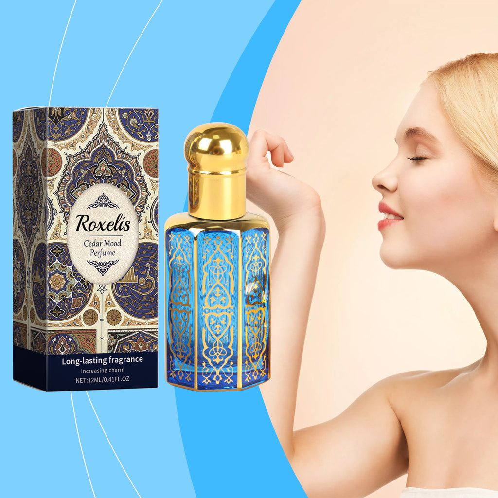 Roxelis Cedar Arabian Fragrance – Mild Frankincense & Nutmeg Cologne