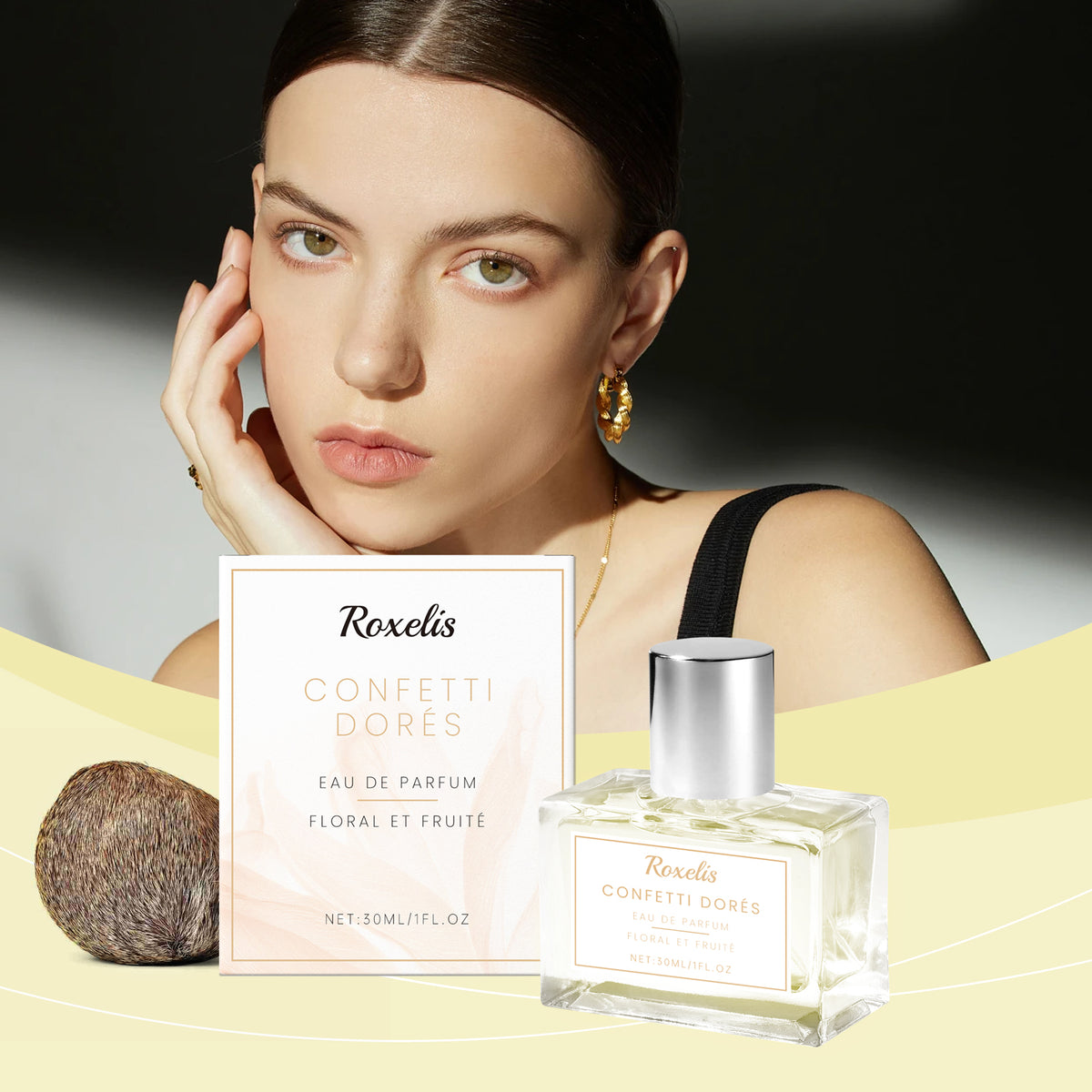 Roxelis Dessert Fruit Perfume – Floral Fruit & Musk Date Night Fragrance