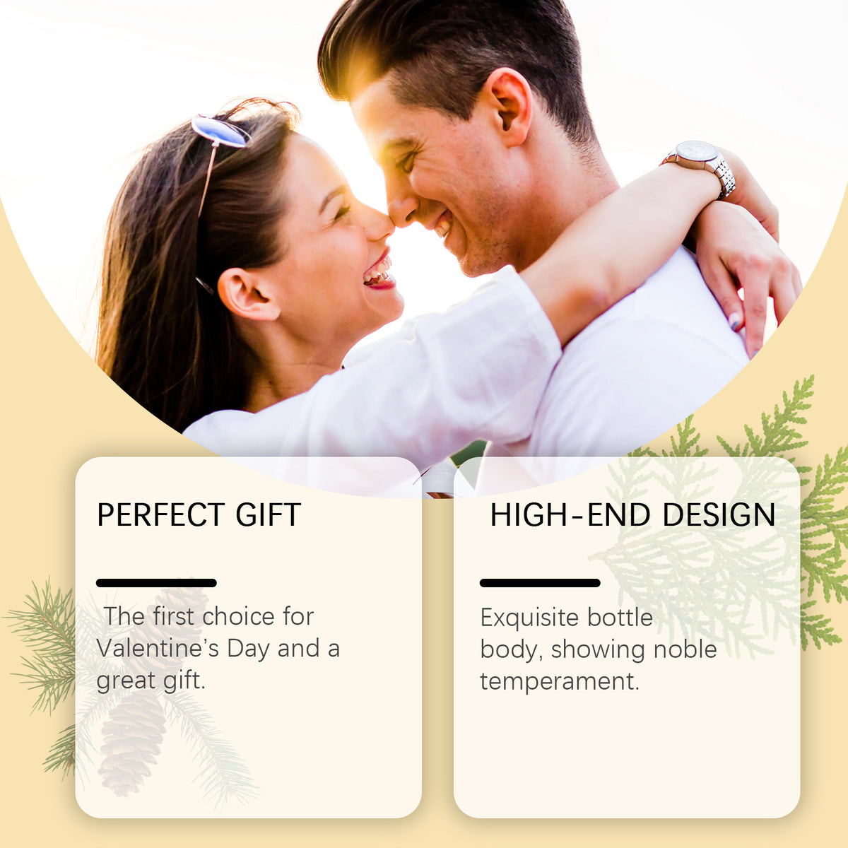 Roxelis Valentine's Day Men's Cologne – Fresh & Charming Fragrance for Him