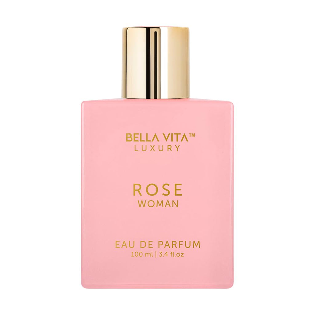 Luxury Rose Eau de Parfum for Women – Floral Peach, Jasmine & Musk, 100ml