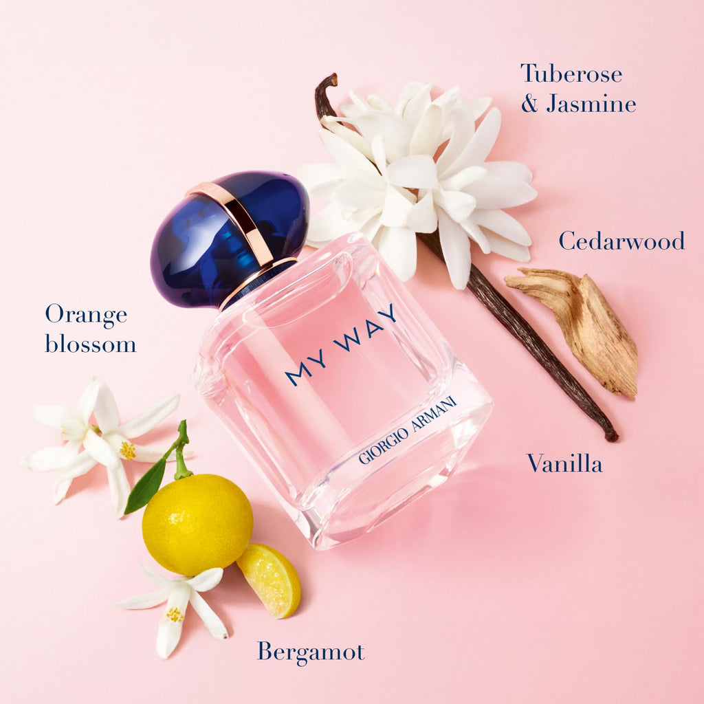 Armani Beauty My Way Eau de Parfum for Women – Floral Woody Fragrance
