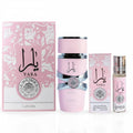 Lattafa Yara Fragrance Bundle for Women – EDP Spray + Perfume Oil, 2-Piece Set