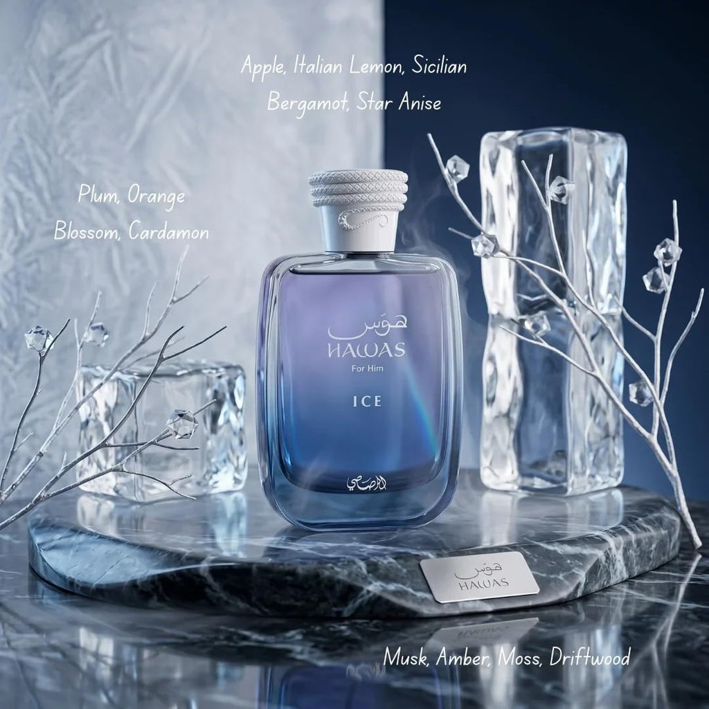 Rasasi Hawas Eau de Parfum for Men – 100ml / 3.4oz