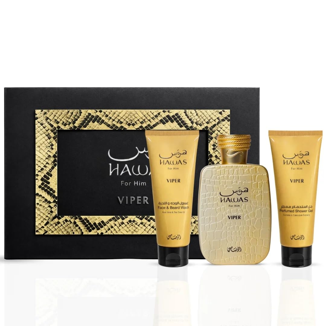 Rasasi Hawas Eau de Parfum for Men – 100ml / 3.4oz