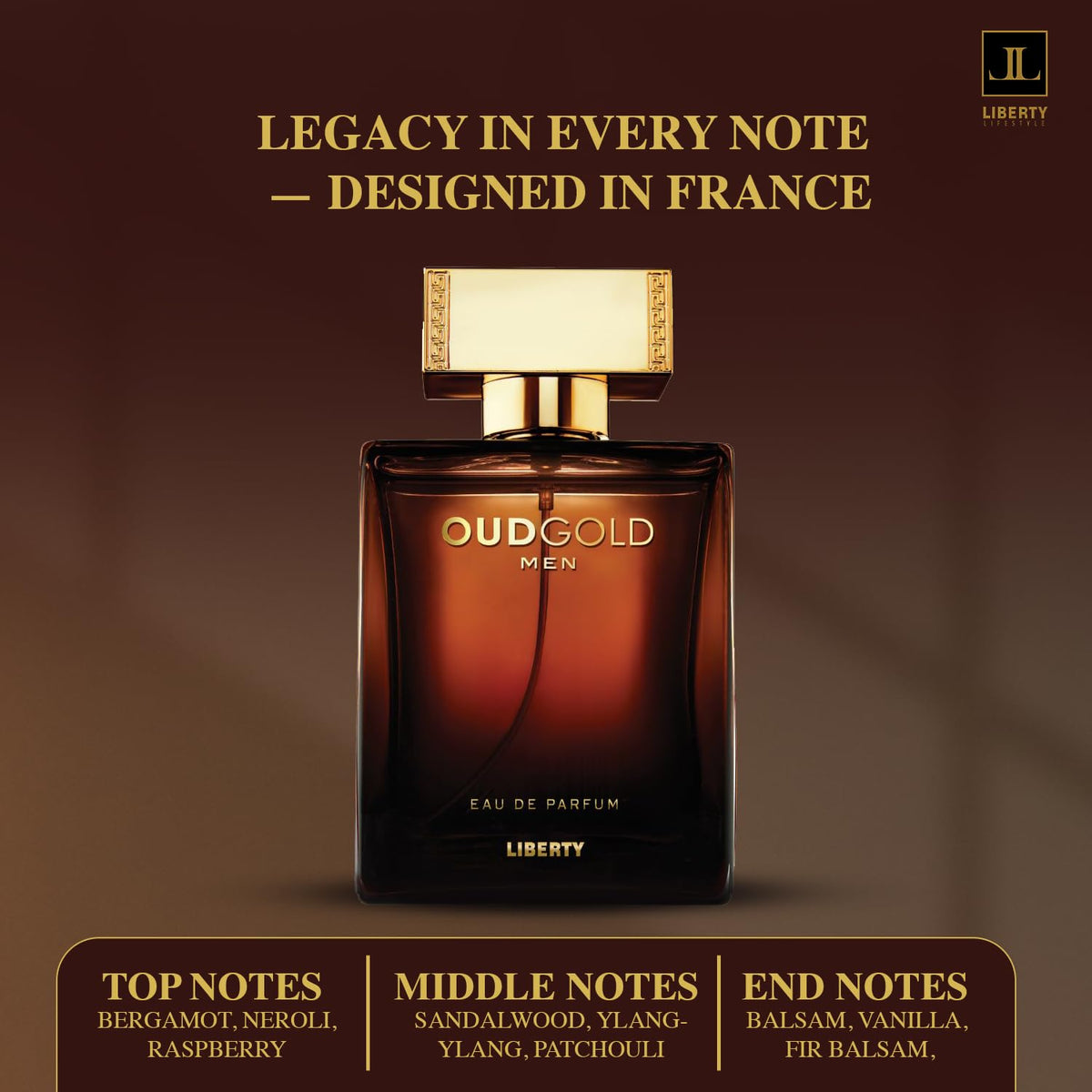 Bold Spicy Cologne for Men – Long-Lasting French-Inspired Gift Fragrance, 100ml