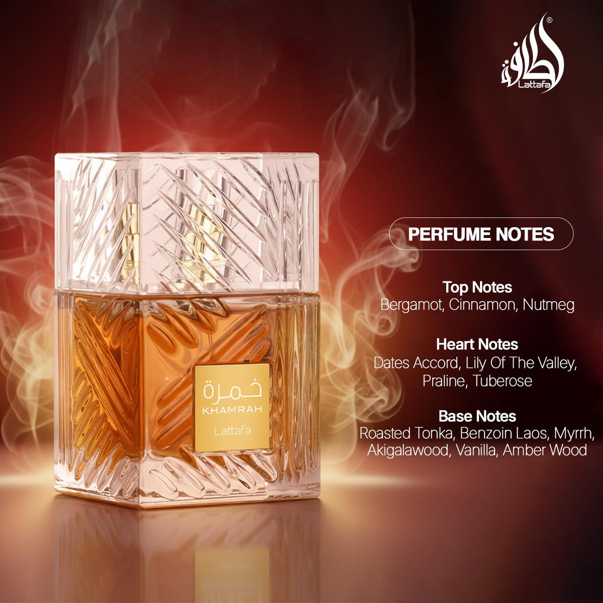 Warm Vanilla & Amber Unisex Eau de Parfum – Spiced Date Night Fragrance, 100ml