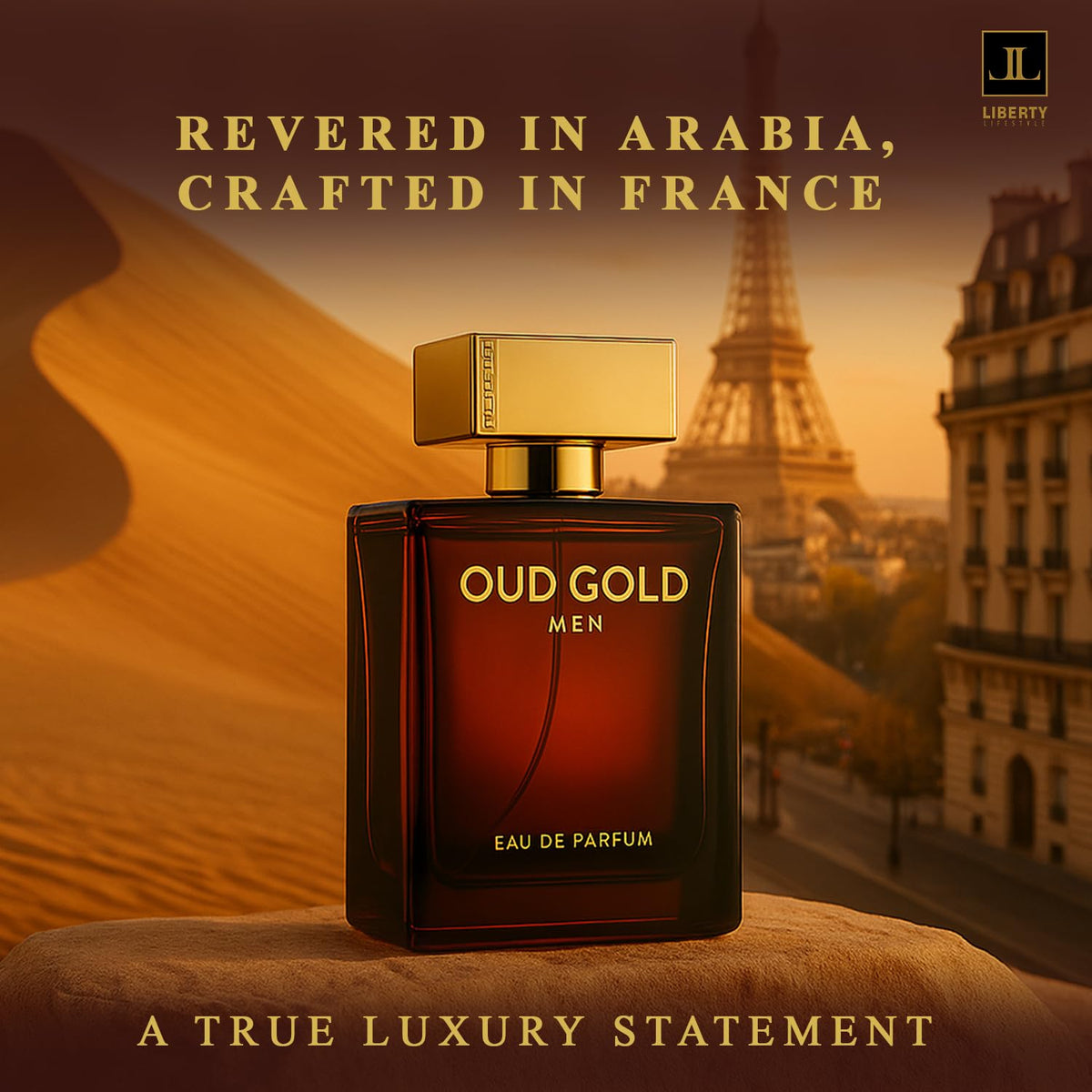 Bold Spicy Cologne for Men – Long-Lasting French-Inspired Gift Fragrance, 100ml