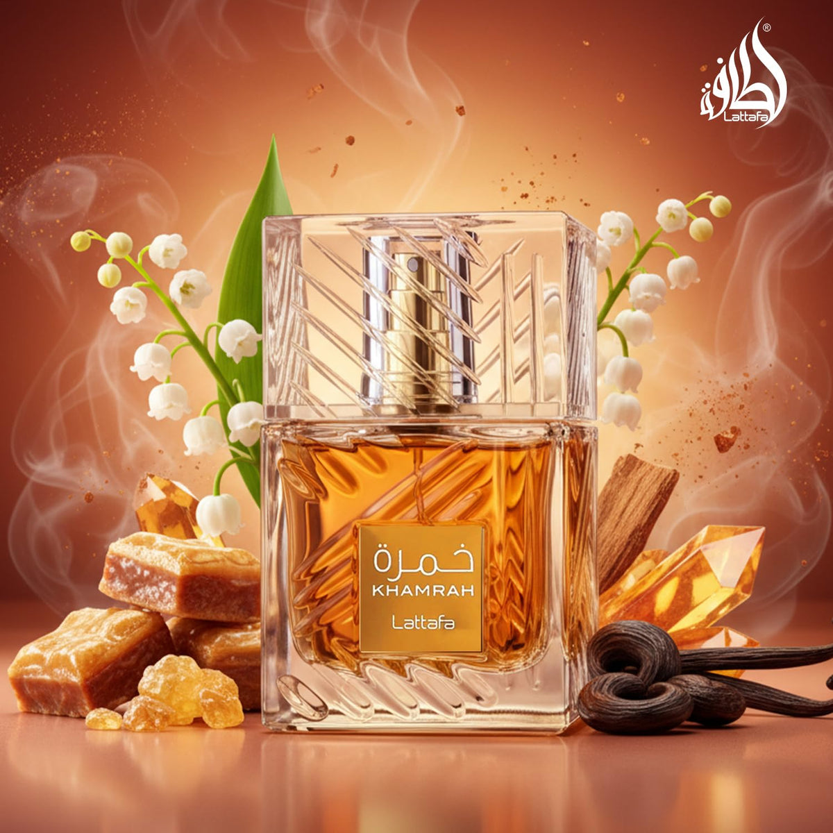 Warm Vanilla & Amber Unisex Eau de Parfum – Spiced Date Night Fragrance, 100ml
