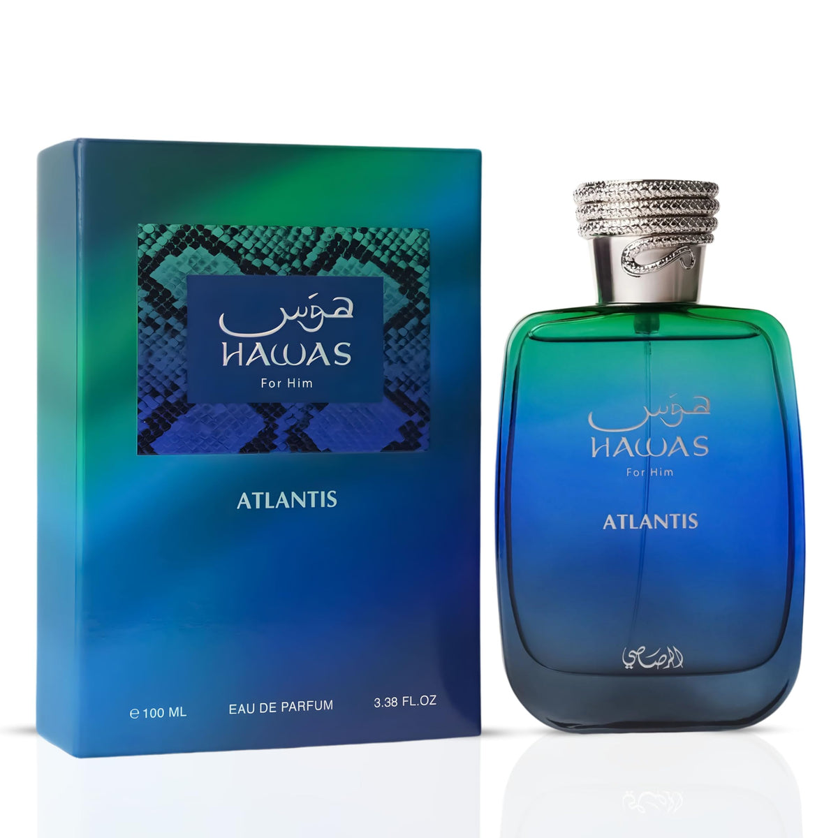 Rasasi Hawas Eau de Parfum for Men – 100ml / 3.4oz