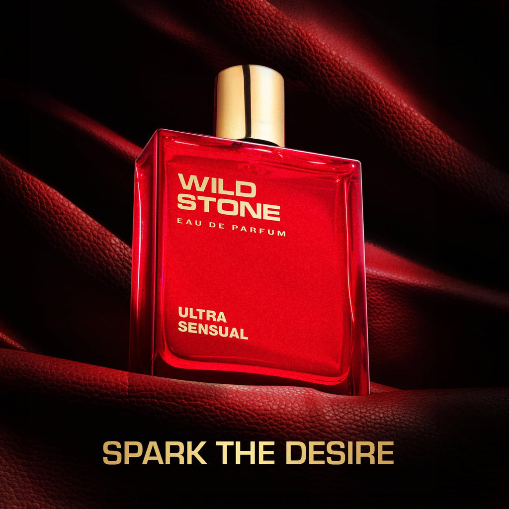 Wild Stone Ultra Sensual Eau de Parfum for Men – 3.38oz / 100ml