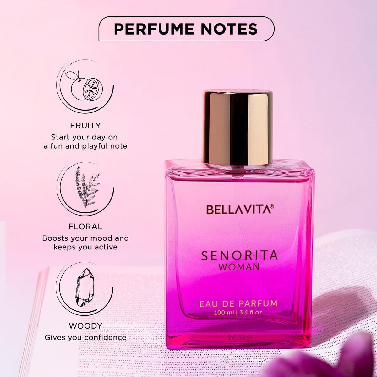Bellavita Señorita Eau de Parfum for Women – 100ml