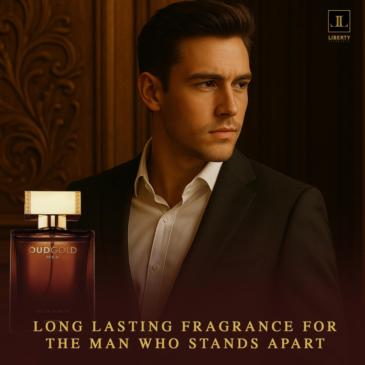 Bold Spicy Cologne for Men – Long-Lasting French-Inspired Gift Fragrance, 100ml