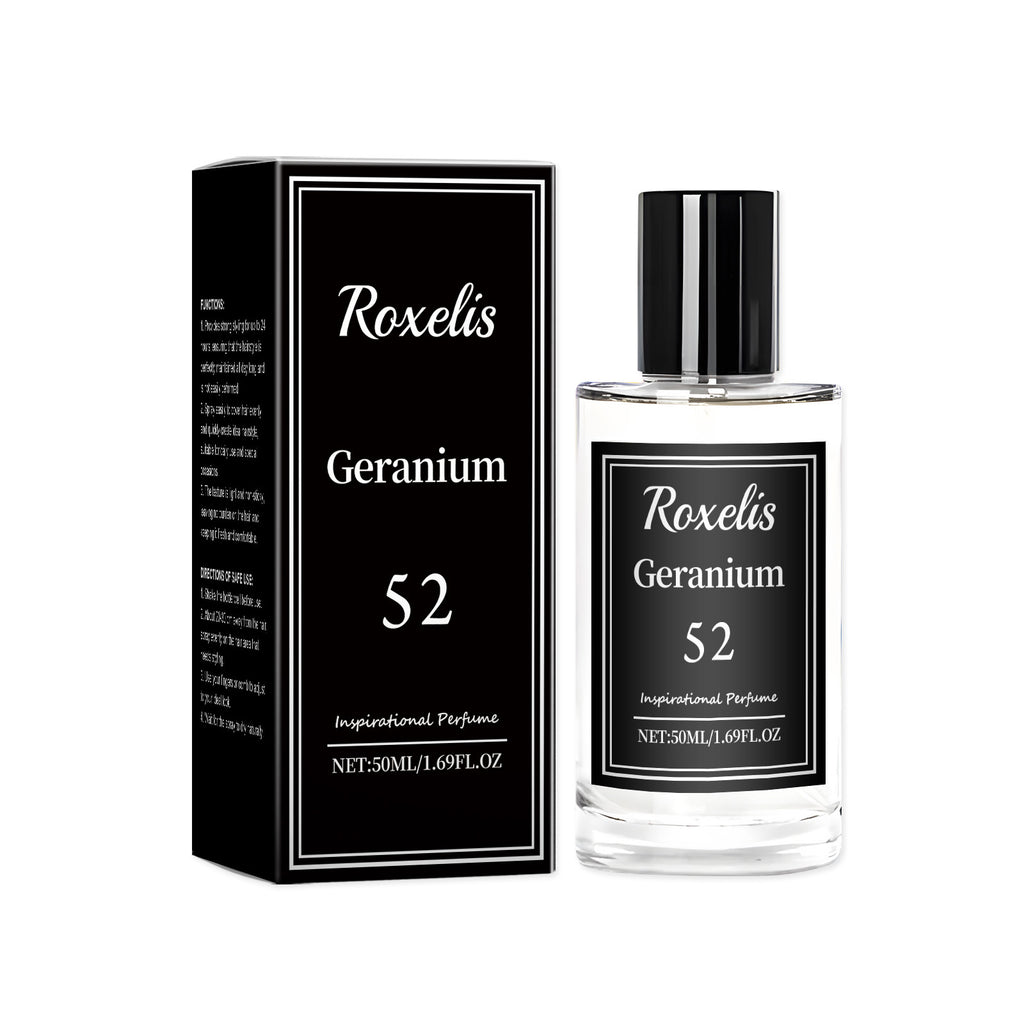 Geranium Inspired Niche Perfume – Elegant Floral & Sandalwood Fragrance