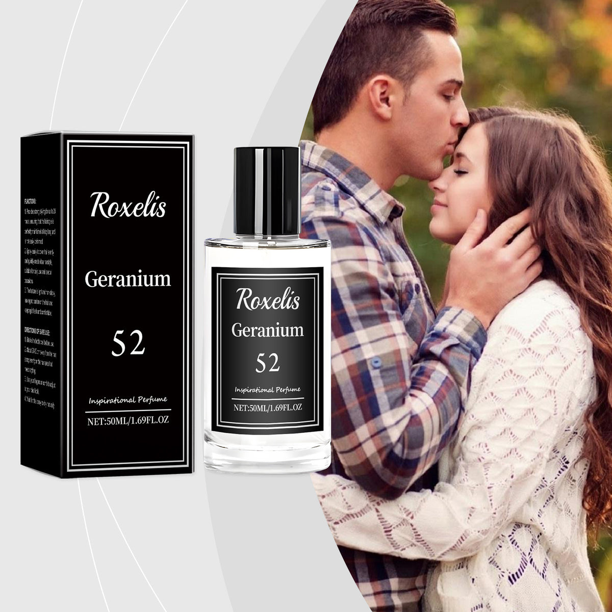 Geranium Inspired Niche Perfume – Elegant Floral & Sandalwood Fragrance