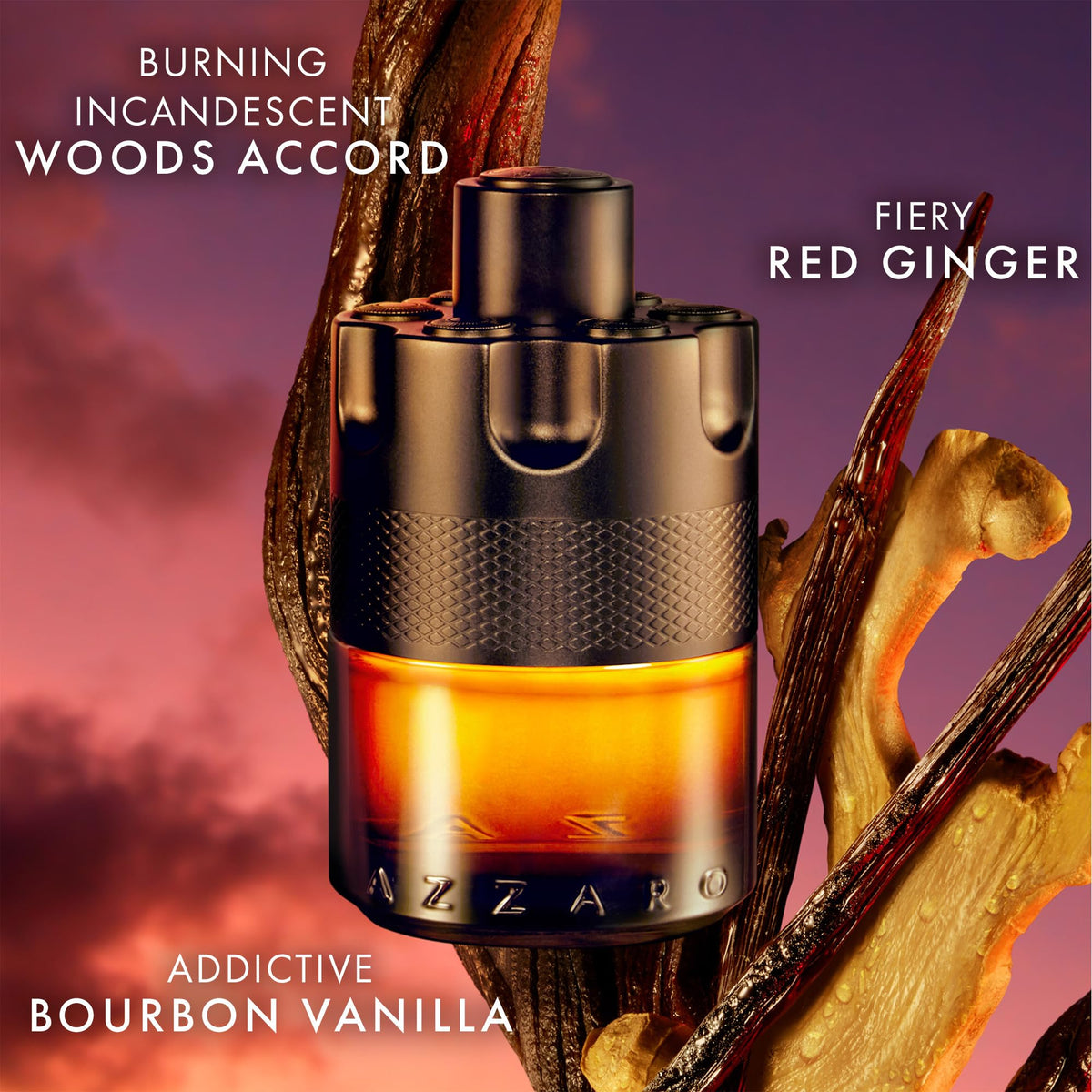Azzaro The Most Wanted Parfum - Intense Mens Cologne - Spicy & Seductive Fragrance for Date Night - Lasting Wear - Irresistible Luxury Perfumes for Men