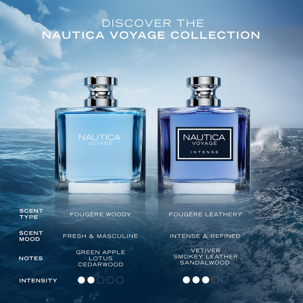 Fresh Aquatic Cologne for Men – Apple, Cedarwood & Musk, Long-Lasting 3.3oz
