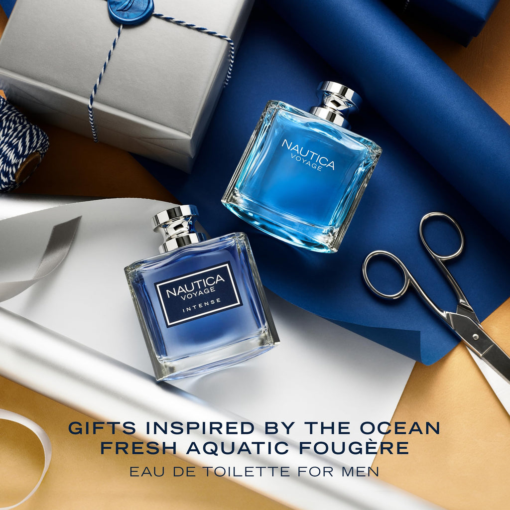 Fresh Aquatic Cologne for Men – Apple, Cedarwood & Musk, Long-Lasting 3.3oz