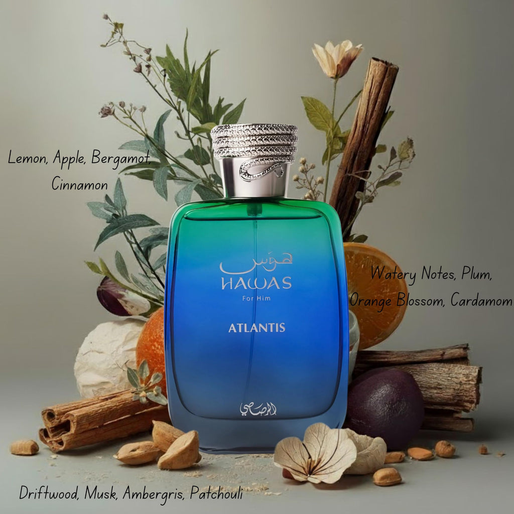 Rasasi Hawas Eau de Parfum for Men – 100ml / 3.4oz