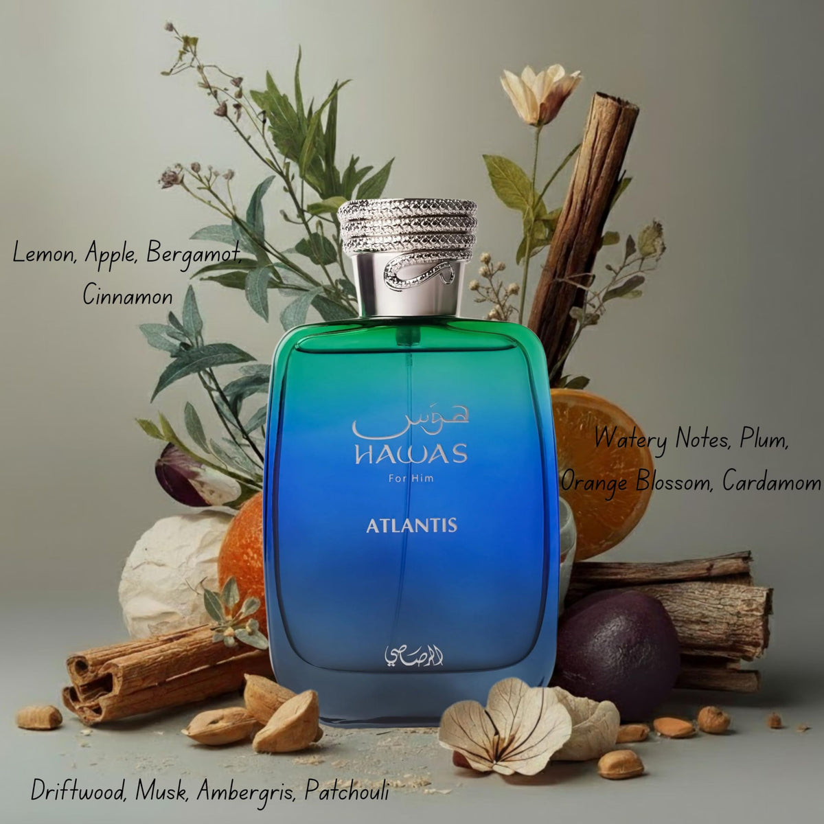 Rasasi Hawas Eau de Parfum for Men – 100ml / 3.4oz