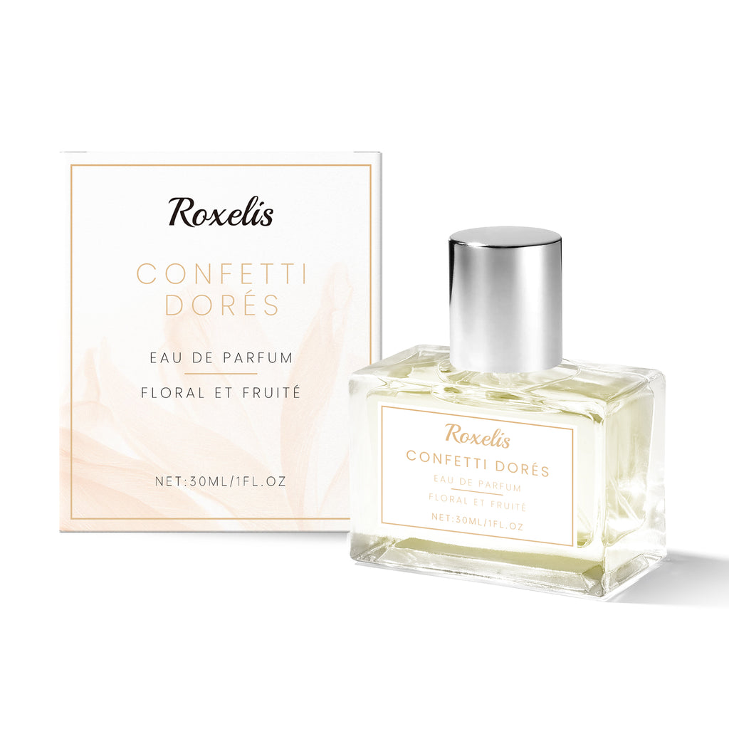 Roxelis Dessert Fruit Perfume – Floral Fruit & Musk Date Night Fragrance