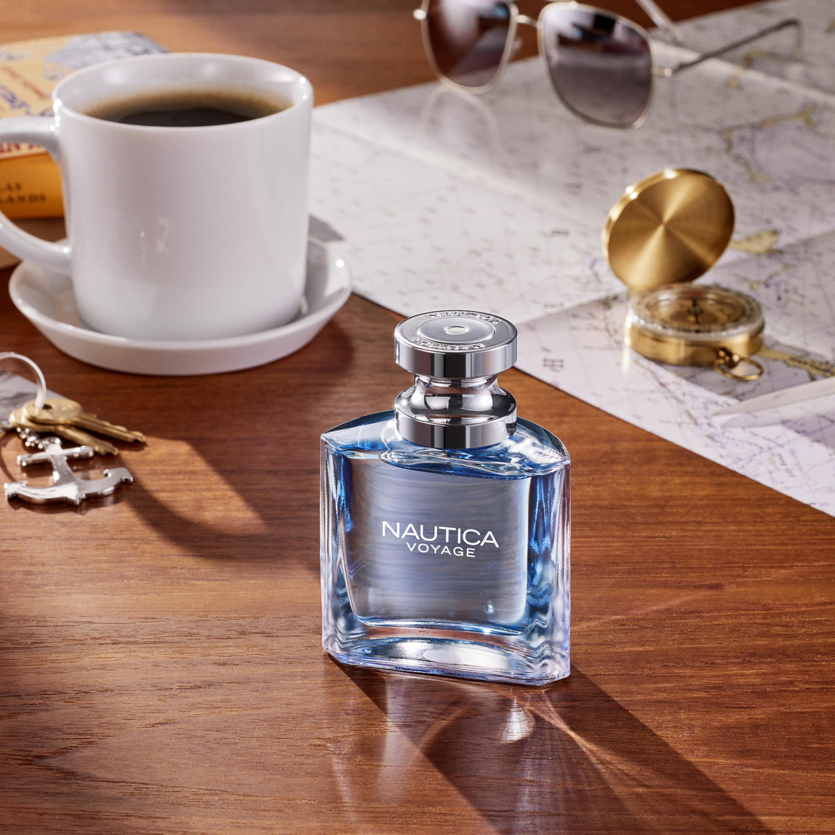 Fresh Aquatic Cologne for Men – Apple, Cedarwood & Musk, Long-Lasting 3.3oz