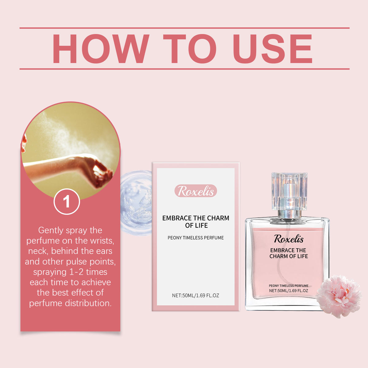 Peony Eternal Perfume for Women – Elegant Floral & Lavender Fragrance