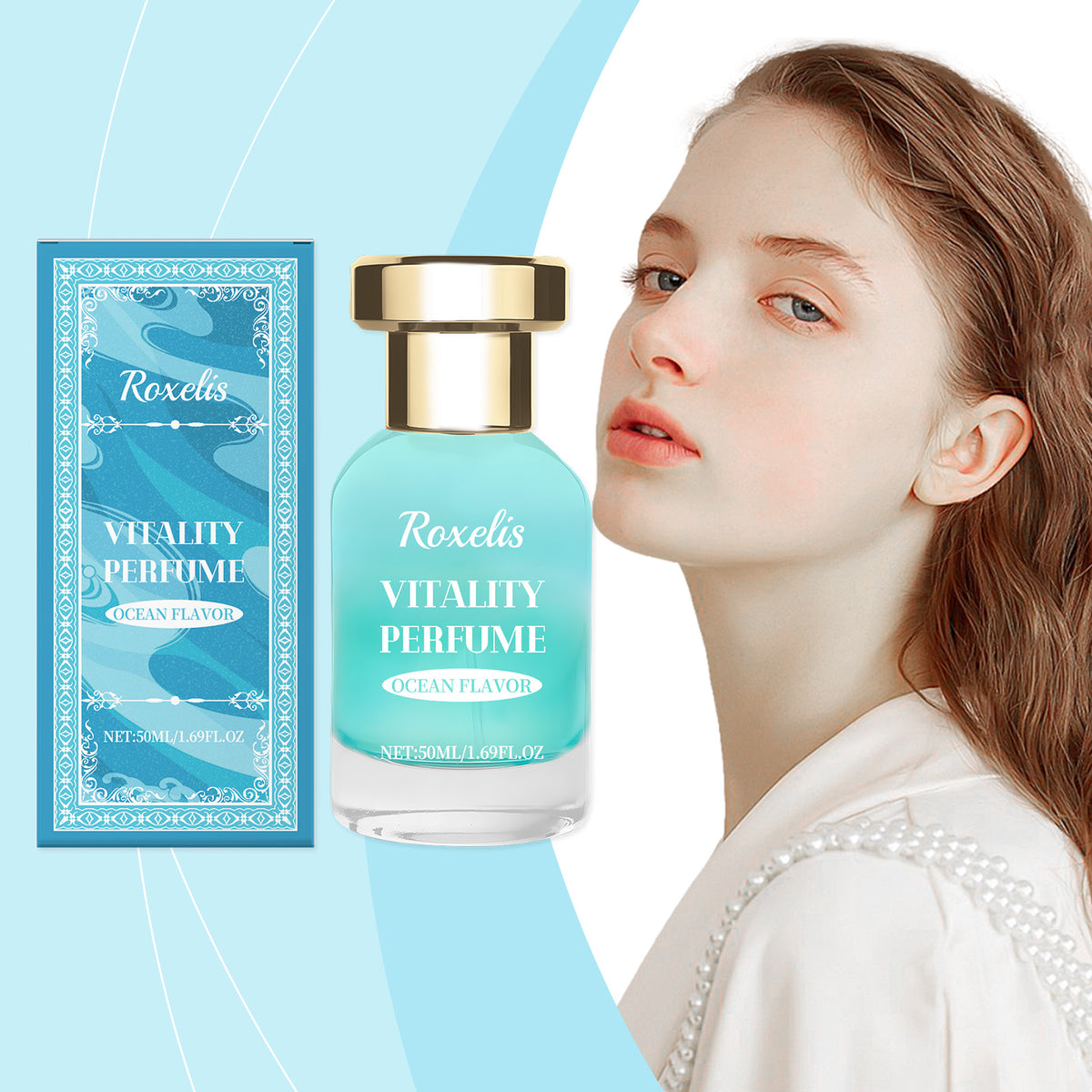 Roxelis Ocean Vitality Fragrance for Men – Fresh Aquatic Cologne