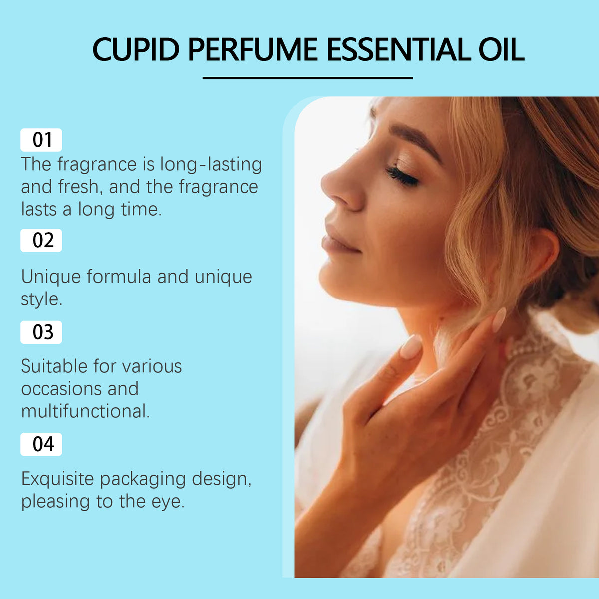 Roxelis Cupid Series Cologne – Fresh & Attractive Date Night Fragrance for Men